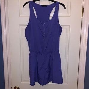 FOREVER 21 PURPLE ROMPER SIZE LARGE